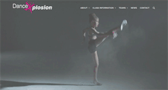 Desktop Screenshot of dancexplosiondancers.com